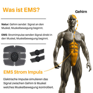 MaxFit EMS Muskel Stimulator - Training per Knopfdruck (50% Rabatt)